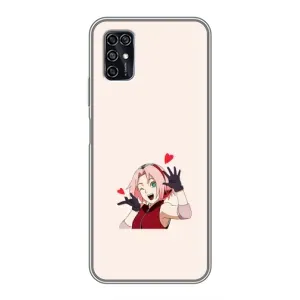 Чохли Персонажі Аніме Наруто для ZTE Blade V2020 Smart (AlphaPrint) (Лайк Сакура)