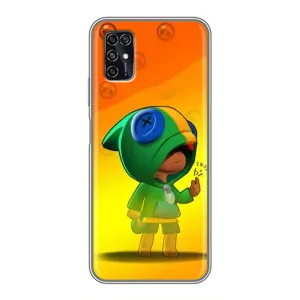 Чехол для ZTE Blade V2020 Smart Бравл Старс (VPrint) (Хлопчик Леон)