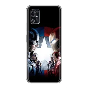Чохли з героями Марвел ZTE Blade V2020 Smart (VPrint) (Марвел стайл)