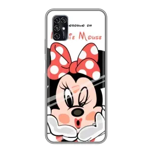 Эксклюзивный чехол для ZTE Blade V2020 Smart (AlphaPrint - Мультяшные) (Маус Минни)