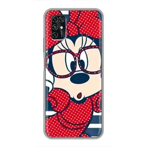 Эксклюзивный чехол для ZTE Blade V2020 Smart (AlphaPrint - Мультяшные) (Маус в очках)