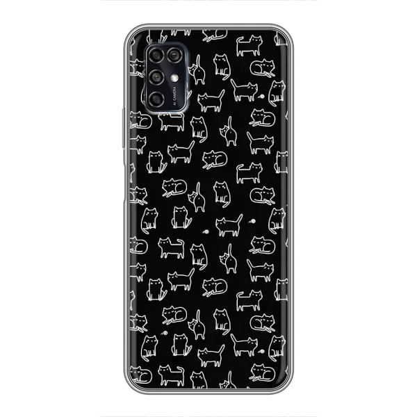 Чехол с принтом «Меленькие котики» для ZTE Blade V2020 Smart