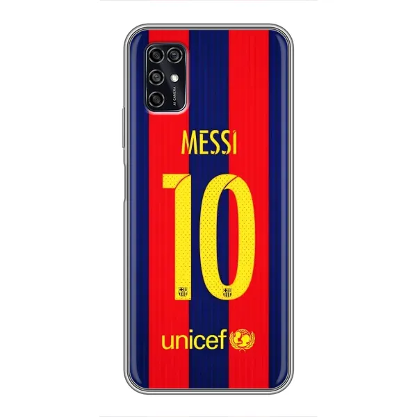 Чехол с принтом «Messi Barca 10» для ZTE Blade V2020 Smart