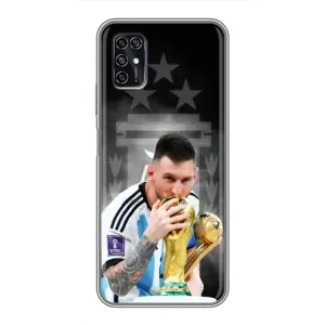 Чехлы для ZTE Blade V2020 Smart (Leo чемпион) (AlphaPrint) (Месси Чемпион)