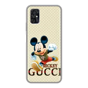 Чехол Disney Mouse ZTE Blade V2020 Smart (PREMIUMPrint) (Mikki Gucci)