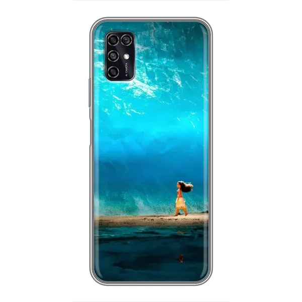 Чохол з принтом «Океан Моана» для ZTE Blade V2020 Smart