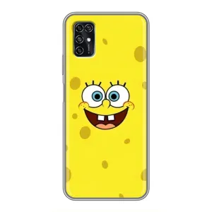 Чохол для дитини на ZTE Blade V2020 Smart (VPrint) (Мордашка Спанч Боба)