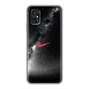 Чохол для ZTE Blade V2020 Smart - з принтом Найк (AlphaPrint) (Найк червоний)