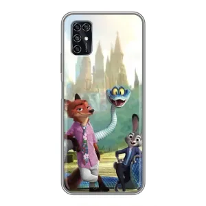 Чехол Зоотрополіс на ZTE Blade V2020 Smart (Герои мультфильма Зверополис)