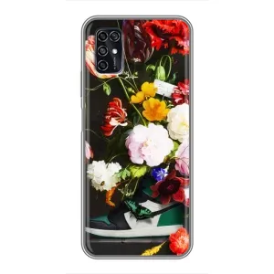 Бренднові Чохли для ZTE Blade V2020 Smart - (PREMIUMPrint) (Nike цветы)