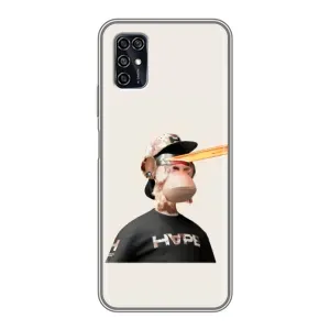 Чохли з Мавпами NFT для ZTE Blade V2020 Smart (AlphaPrint) (мавпа NFT в окулярах)