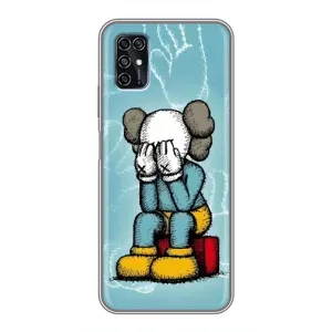 Чохли для ZTE Blade V2020 Smart - Bearbrick Louis Vuitton (PREMIUMPrint) (Плач Bearbrick)