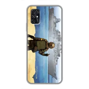 Чехол с принтом (Русский корабль...) для ZTE Blade V2020 Smart (AlphaPrint) (Російський корабель)