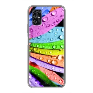 Чехлы (ART) Цветы на ZTE Blade V2020 Smart (VPrint) (Семицветик)