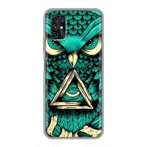 Чохол з пташками на ZTE Blade V2020 Smart (VPrint) (Сова з оком)