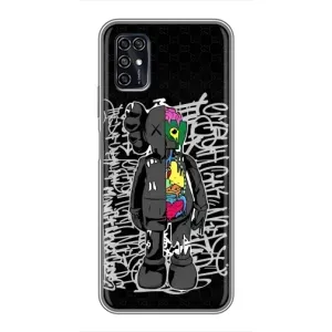 Чохли для ZTE Blade V2020 Smart - Bearbrick Louis Vuitton (PREMIUMPrint) (Стиль Bearbrick)
