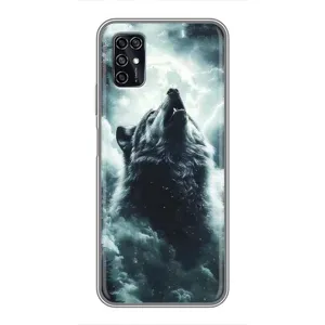 Чохол з картинкою 'Хижаки' для ZTE Blade V2020 Smart (Вовк у хмарах)