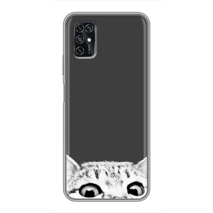 Чохол на ZTE Blade V2020 Smart з Котиками (VPrint) (Виглядає котик)