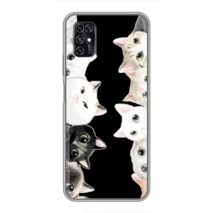 Чохол на ZTE Blade V2020 Smart з Котиками (VPrint) (Погляд котиків)