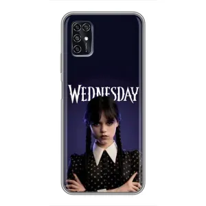 Чехлы Венсдей на ZTE Blade V2020 Smart Уэнсдей (AlphaPrint) (Wednesday)