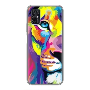 Чохол з картинкою ЛЕВ для ZTE Blade V2020 Smart (VPrint) (Яскравий Лев)