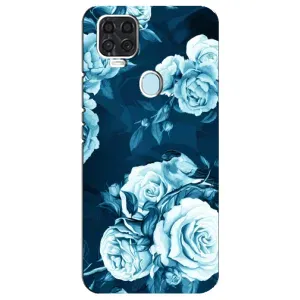 Чехлы (ART) Цветы на ZTE Blade V2020 (VPrint) (Блактині бутони)