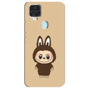 Чохол з Лабубу на ZTE Blade V2020 (Bored Ape в червоному)
