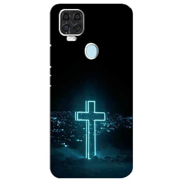 Чехол с принтом «Крест и город» для ZTE Blade V2020 Чехол с принтом «Крест и город» для ZTE Blade V2020
