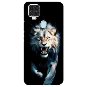 Чохол з картинкою 'Хижаки' для ZTE Blade V2020 (Лев у темряві)