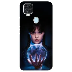 Чехол с дизайном Венздей 2 на ZTE Blade V2020 (Магическая сфера Уэнздей)
