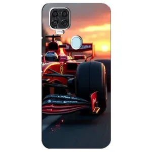 Чехол Формула1 на ZTE Blade V2020 (Макларен на закате)