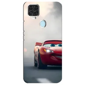 Силиконовый чехол Маквин для ZTE Blade V2020 (Скоростной Маквин)