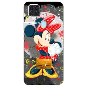 Чохол Disney Mouse ZTE Blade V2020 (PREMIUMPrint) (Minni з бантіком)