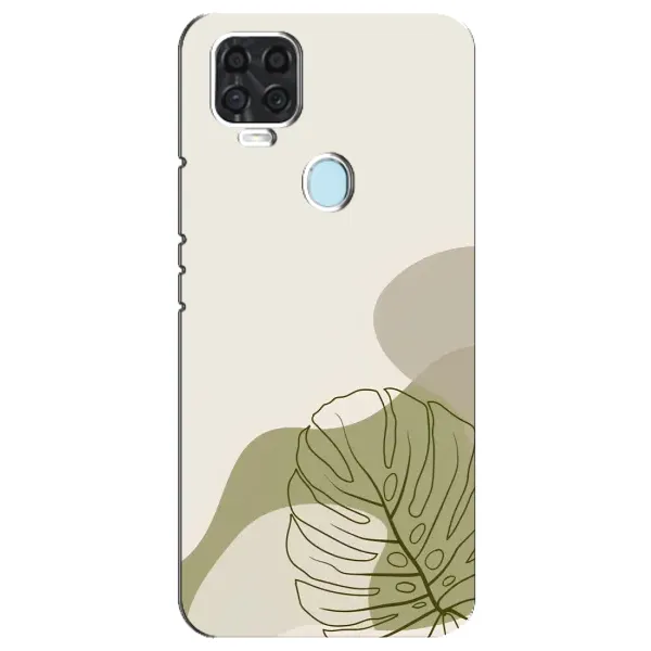Чохол з принтом «Зелена монстера дизайн» для ZTE Blade V2020