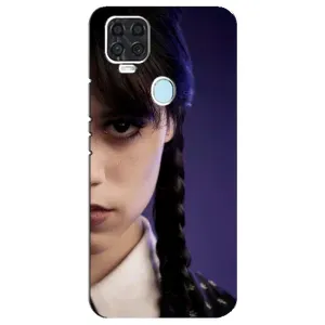 Чехол с дизайном Венздей 2 на ZTE Blade V2020 (Загадочный взгляд Уэнздей)