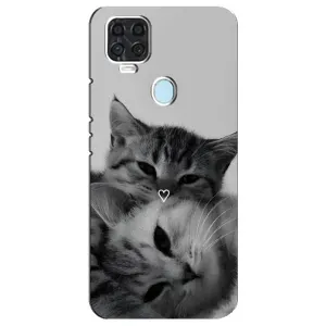 Чохол з малюнком кіт на ZTE Blade V2020 (Пара котів)