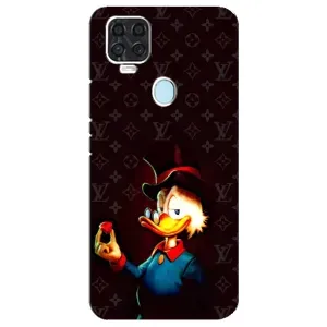Чехлы для ZTE Blade V2020 - Скрудж МакДак Louis Vuitton (PREMIUMPrint) (Скрудж с бриллиантом)