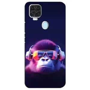 Чохол з принтом «Стильна мавпа» для ZTE Blade V2020