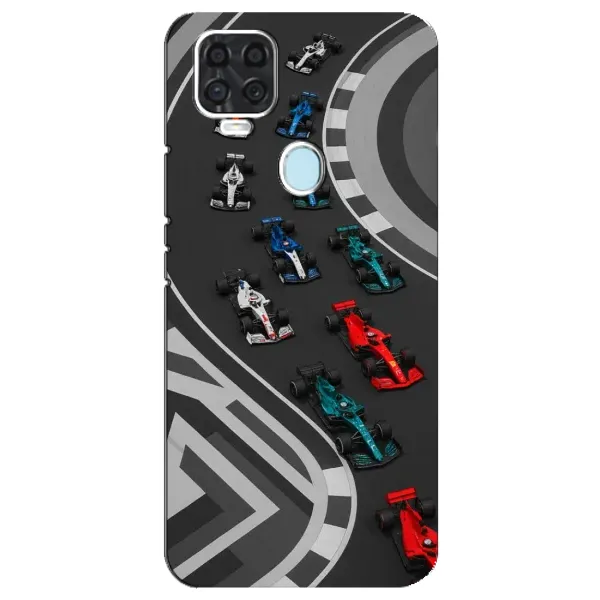 Чохол з принтом «Траса Ф1» для ZTE Blade V2020