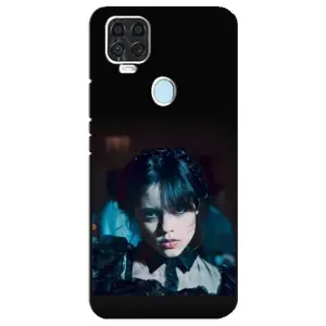 Чехлы Венсдей на ZTE Blade V2020 Уэнсдей (AlphaPrint) (взгляд Уэнздей)