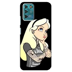 Чехол с печатью для ZTE Blade V30 Vita - (Мода) (AlphaPrint) (Девочка в тату)