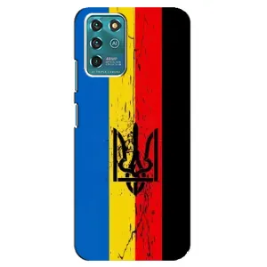 Украинские Чехлы для ZTE Blade V30 Vita с картинкой УПА (AlphaPrint) (Прапор УПА)