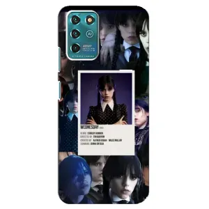Чехлы Венсдей на ZTE Blade V30 Vita Уэнсдей (AlphaPrint) (коллаж Уэнздей)
