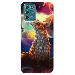 Чохли з картинкою Лисичка для ZTE Blade V30 Vita (VPrint) (Лисичка в космосі)