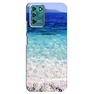 Силиконовый чехол с КАРТИНКАМИ лето для ZTE Blade V30 Vita (AlphaPrint) (Море)