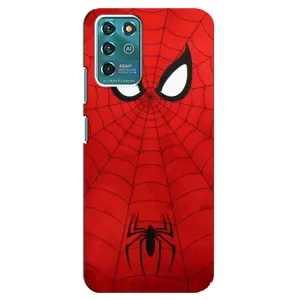 Чехол с человеком пауком для ZTE Blade V30 Vita - (AlphaPrint) (Паук (Марвел))