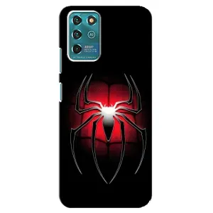 Чехол с человеком пауком для ZTE Blade V30 Vita - (AlphaPrint) (Паук марвел)