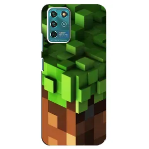 Чохол Майнкрафт на ZTE Blade V30 Vita (AlphaPrint) Minecraft (текстура Майнкрафт)