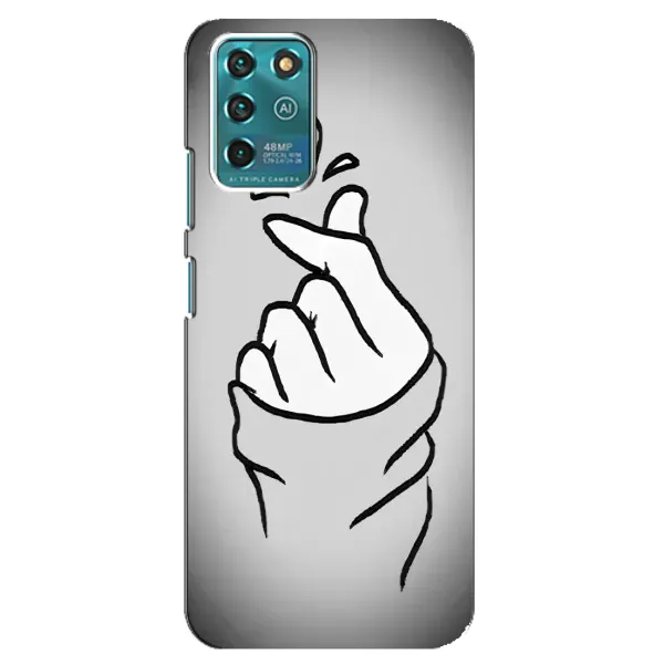 Чохол з принтом «Значок Love» для ZTE Blade V30 Vita