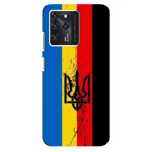 Украинские Чехлы для ZTE Blade V30 с картинкой УПА (AlphaPrint) (Прапор УПА)